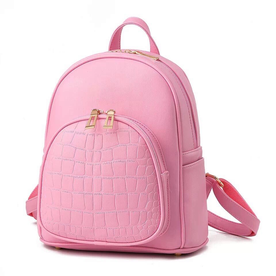 Rucsac dama roz Kona biashoes.ro imagine reduceri